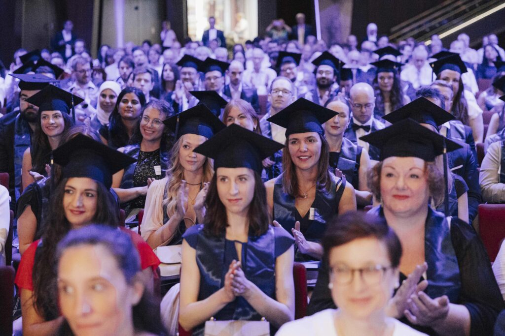 Publikum bei der Promoviertenfeier 2019.