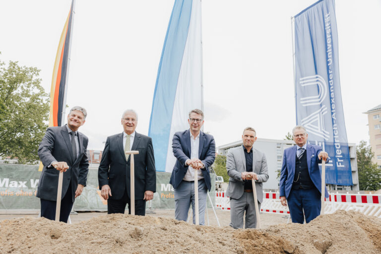 Jetzt geht‘s los: Neue Bauten für die FAU
