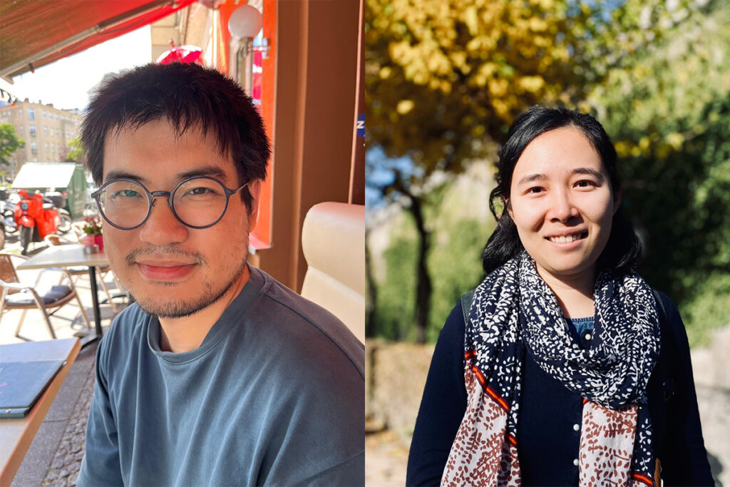 2 Forschende, Xu männlich, Cheng weiblich, mit chinesischen Wurzeln.