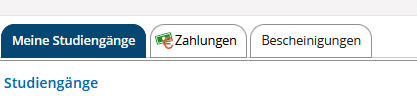 Screenshot aus campo - FAQs Weiterbildung